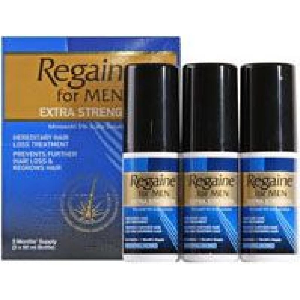 Regaine Extra Strength Hair Loss Scalp Solution Triple Pack