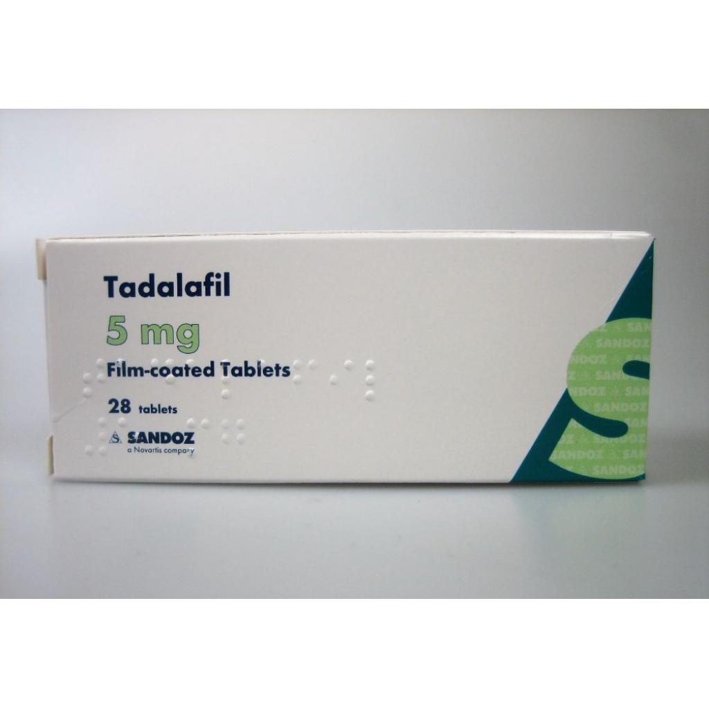 Tadalafil 28 X 5mg Tablets