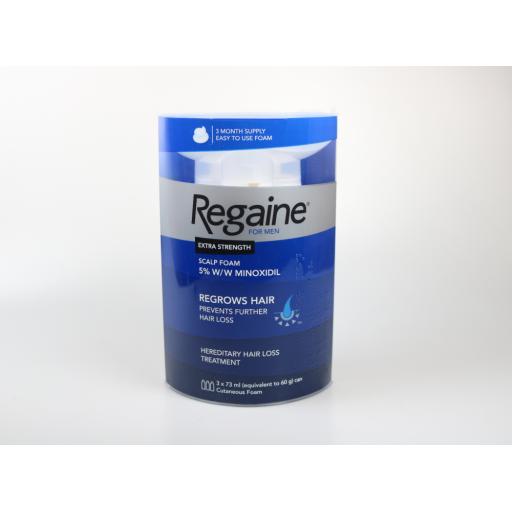 Regaine Extra Strength Hair Loss Foam Triple Pack