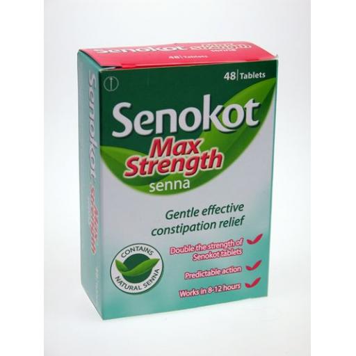 Senokot Maximum Strength 48 Tablets