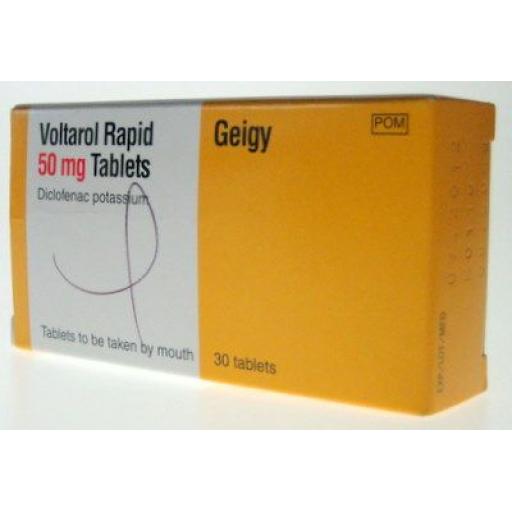 Voltarol Rapid 30 x 50mg Tablets