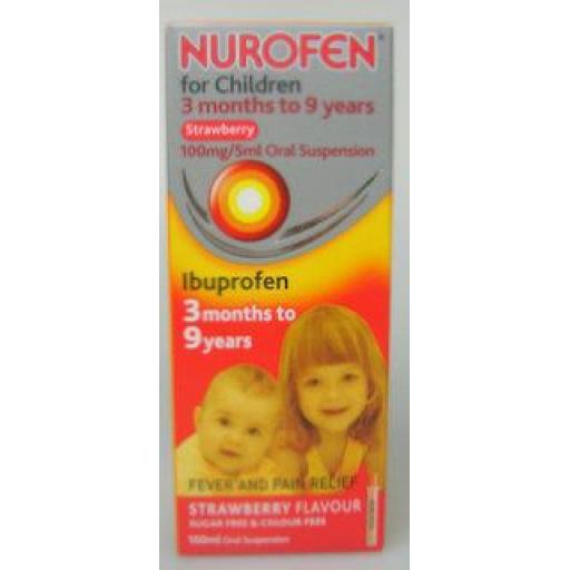 Nurofen For Children Strawberry Flavour 100ml