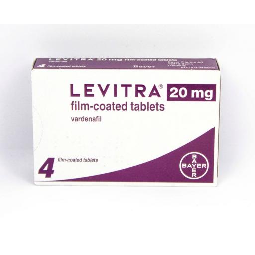 Levitra (vardenafil) 20mg [POM] - 4 tablets - UK Sourced