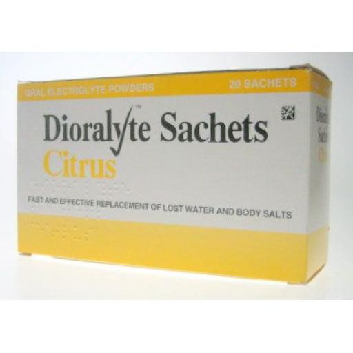 Dioralyte 20 Sachets Citrus