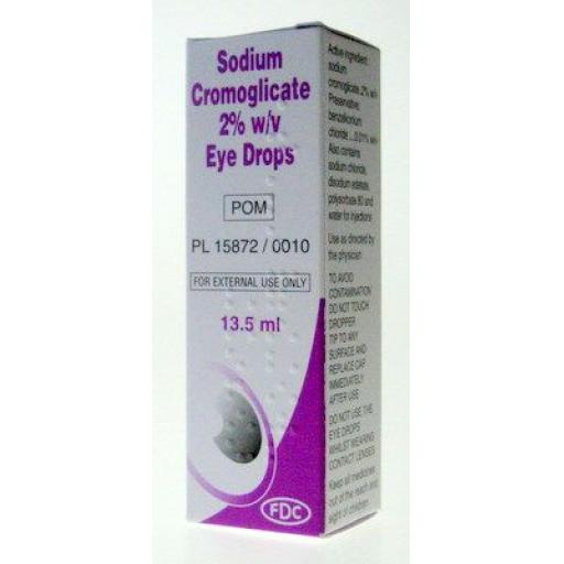 Sodium Cromoglicate 2% w/v Eye Drops 13.5ml